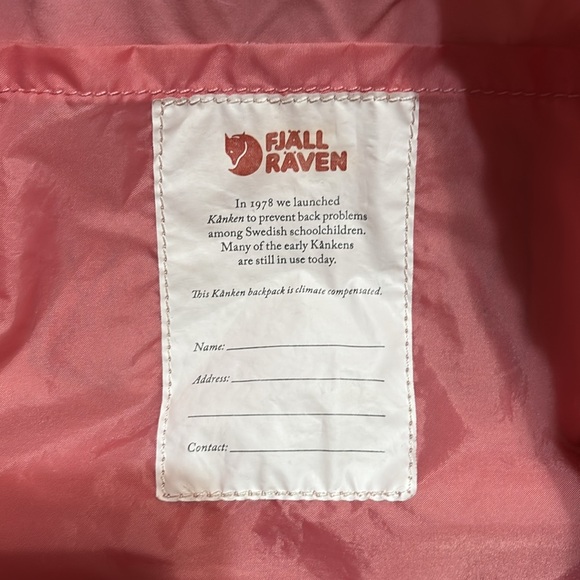 Fjällräven Kånken Pink Backpack - Picture 9 of 16